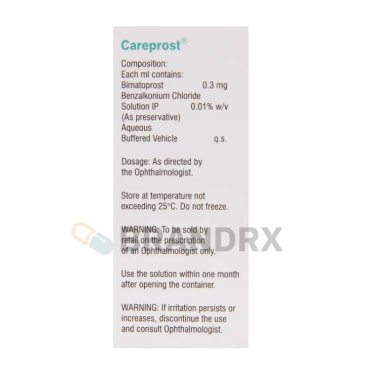 Careprost Eye Drops 0.03% Sun Pharmaceuticals Industries